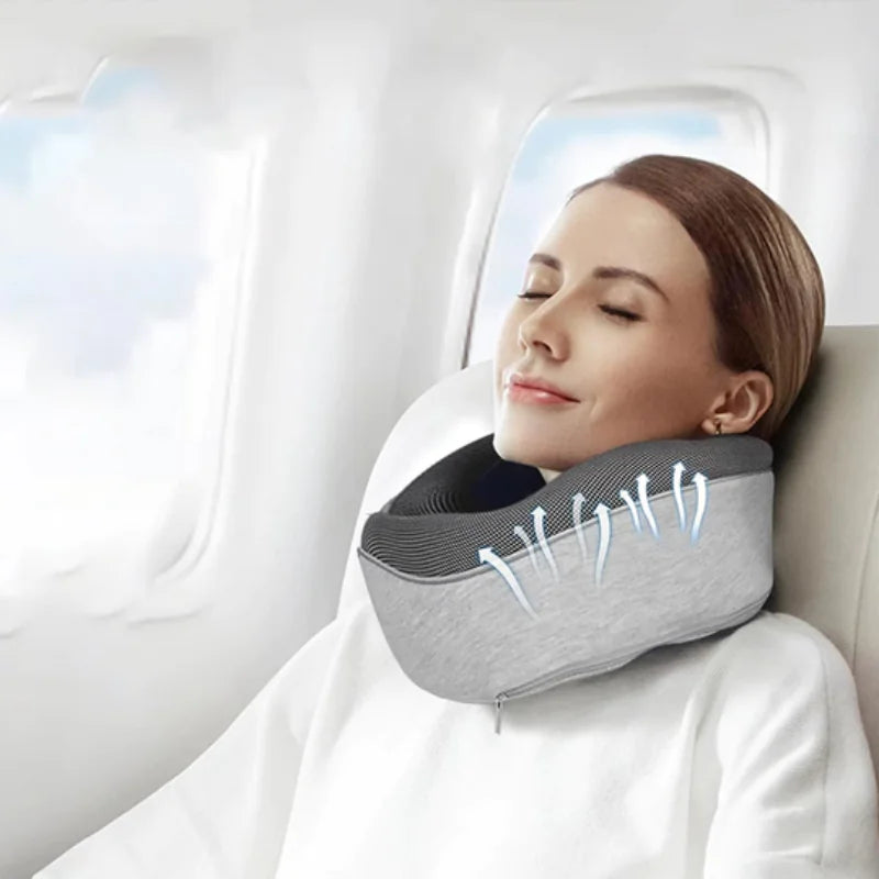 DreamEase Travel Neck Pillow – U-Shaped Comfort Anywhere