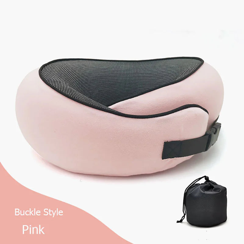 DreamEase Travel Neck Pillow – U-Shaped Comfort Anywhere