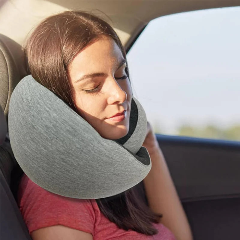 DreamEase Travel Neck Pillow – U-Shaped Comfort Anywhere